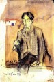 ジャウマ・サバテスの肖像 パブロ・ピカソ 1904年